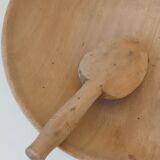 Wooden dish and spoon