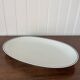 Plat de service ovale  porcelaine de Paris