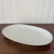 Oval serving dish porcelain from Paris