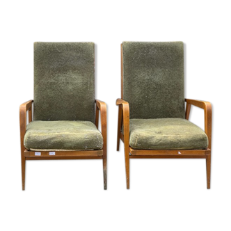 Pair of vintage armchairs