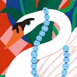 THE SWAN - A4 illustration