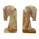 Pair of vintage onyx bookends