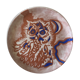 Jean Lurçat owl plate