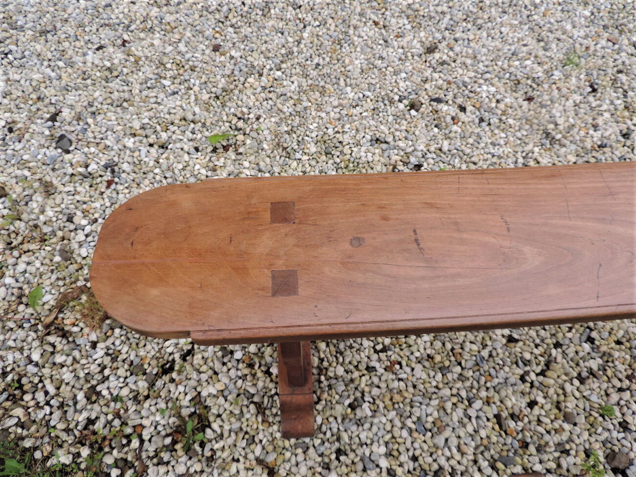 Pair of cherry benches