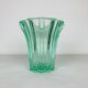 Art Deco vase Pierre d'Avesn, green color