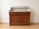 Antique wooden and marble washstand.