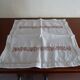 Tablecloth and 10 napkins with bedding
