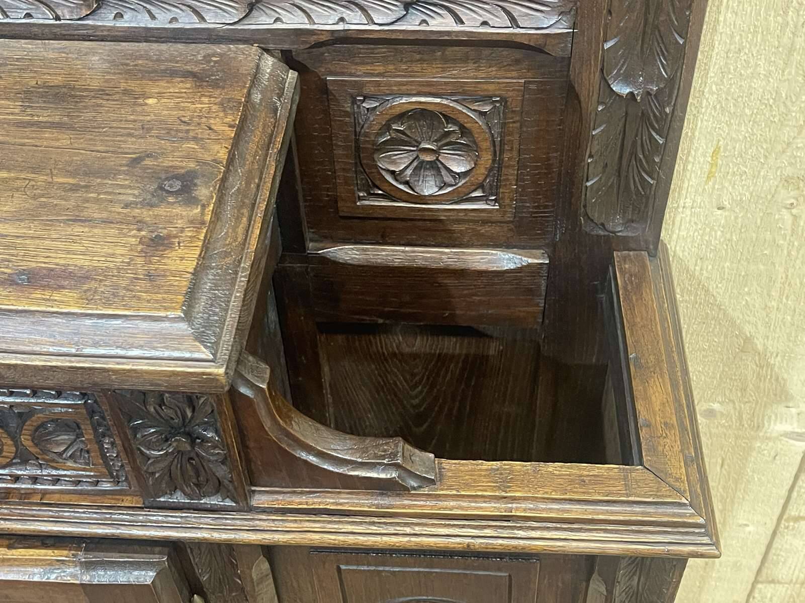 Breton chestnut wardrobe from the 1930s