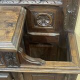 Breton chestnut wardrobe from the 1930s