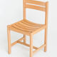Solid beech chair designed by André Sornay - France, 1960s