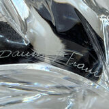 Bougeoir en cristal Daum