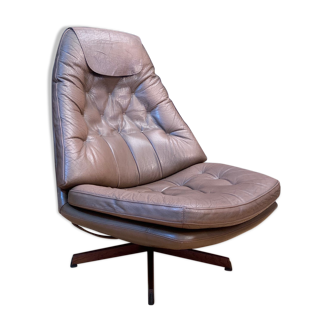 Fauteuil modèle 68 par Madsen & Schubell, Ib Madsen et Acton, Danemark, années 1960