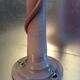 Vintage terracotta vase glazed from the 70s