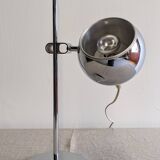 Chrome Eye Ball lamp, Space Age, Germany circa 1970.