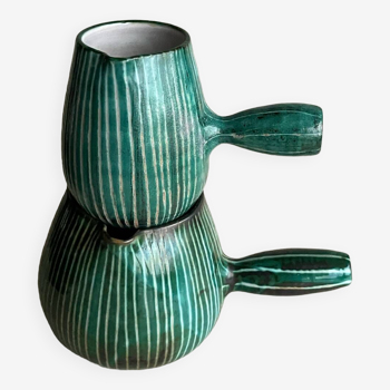R Picault ceramic jug