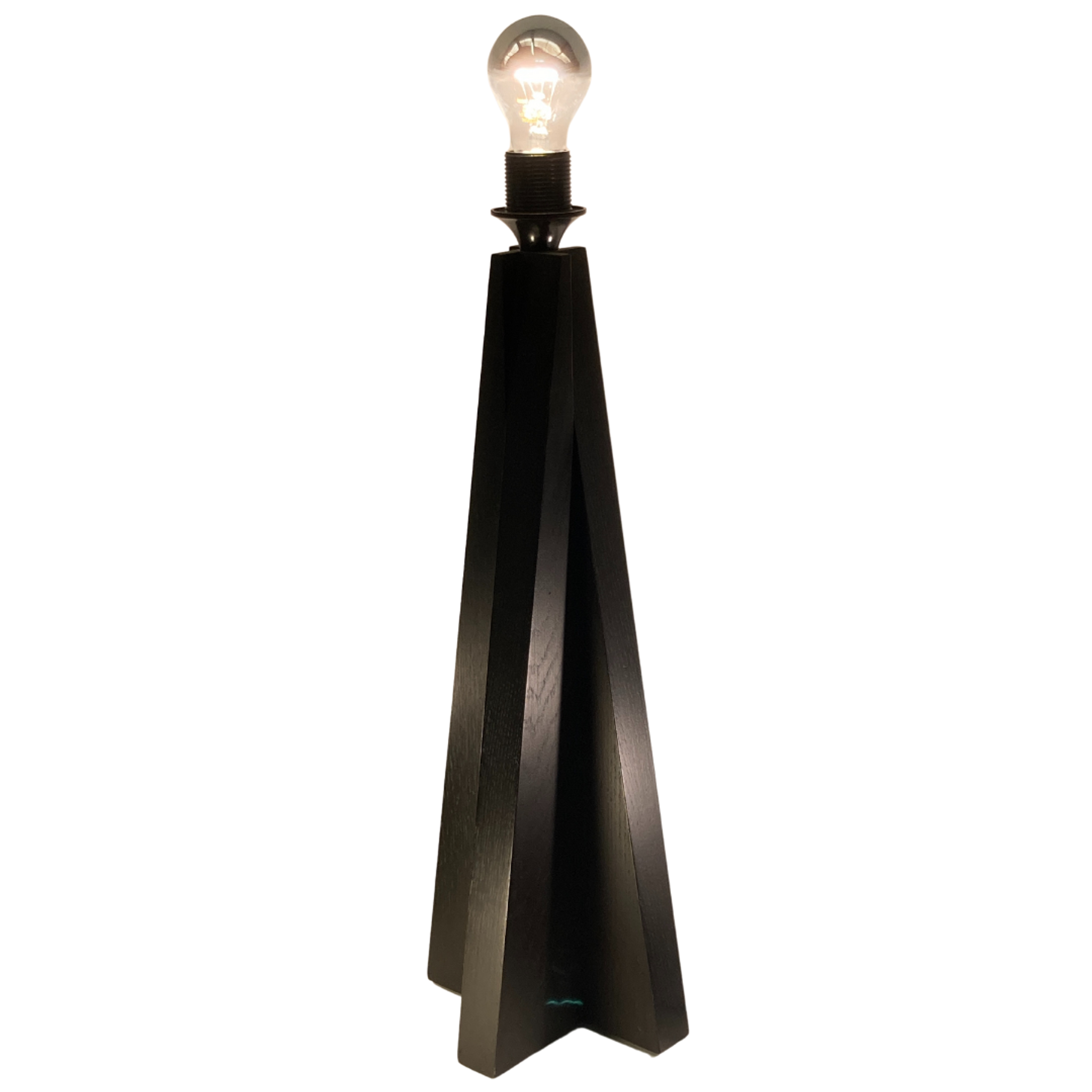 Architectural "Tri" table lamp by Frans Van Der Heyden for Birdman Furniture