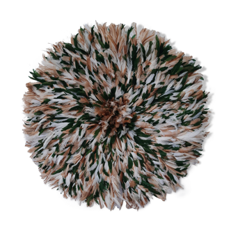 Juju hat green and white speckled beige 60 cm