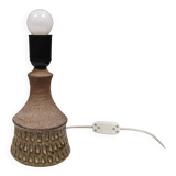 Small ceramic table lamp by Børge Christoffersen, Denmark, 1980s.