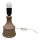 Small ceramic table lamp by Børge Christoffersen, Denmark, 1980s.