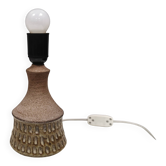 Petite lampe de table en céramique par Børge Christoffersen, Danemark, années 1980.