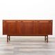1960s teak sideboard. Manufacturer: Ulferts, Tibro Sweden, restored