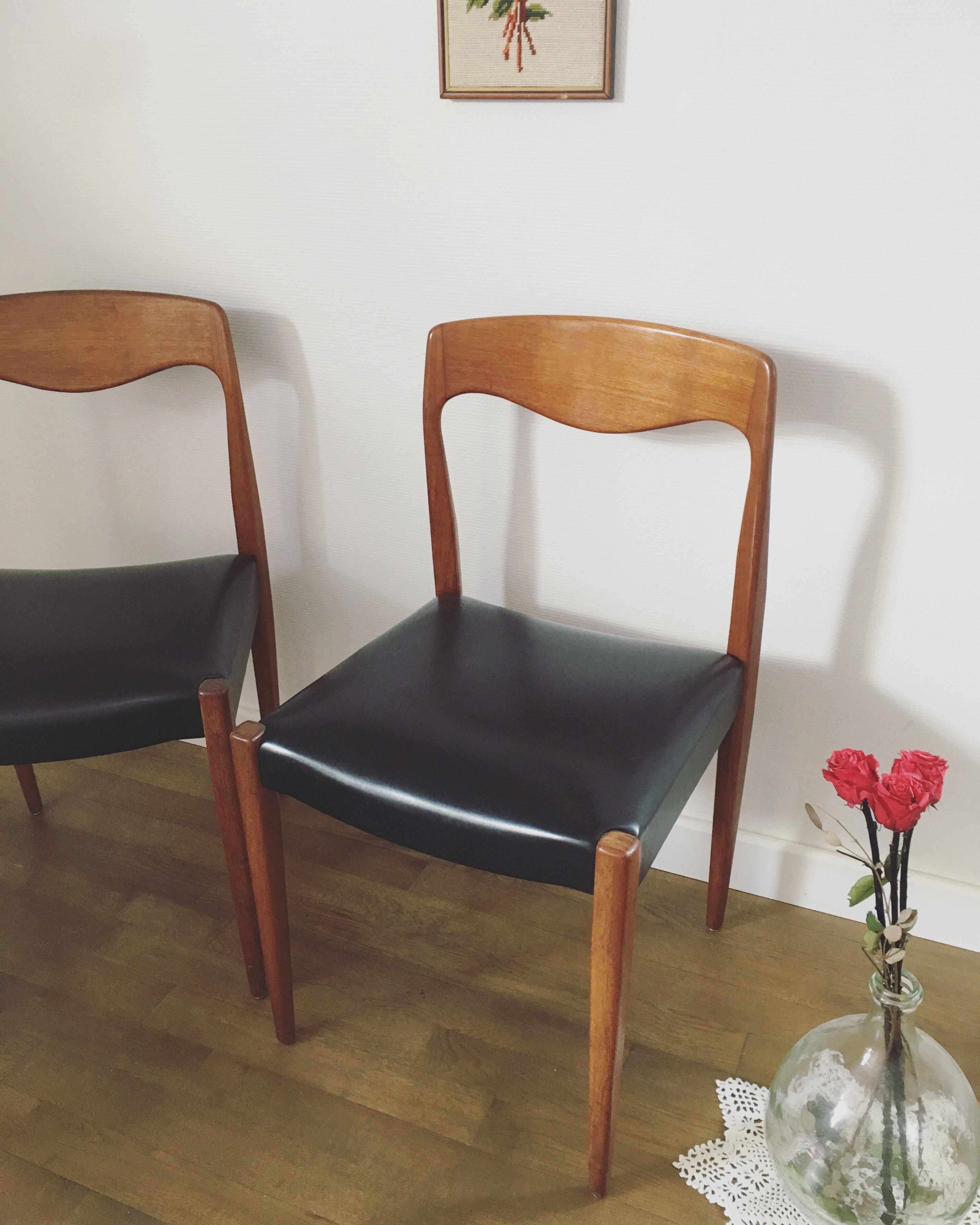 Pair of chair Roche bobois years 60