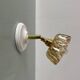 Vintage amber glass lampshade - tableware collection