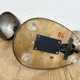 Vintage brown adjustable table lamp, 1960s