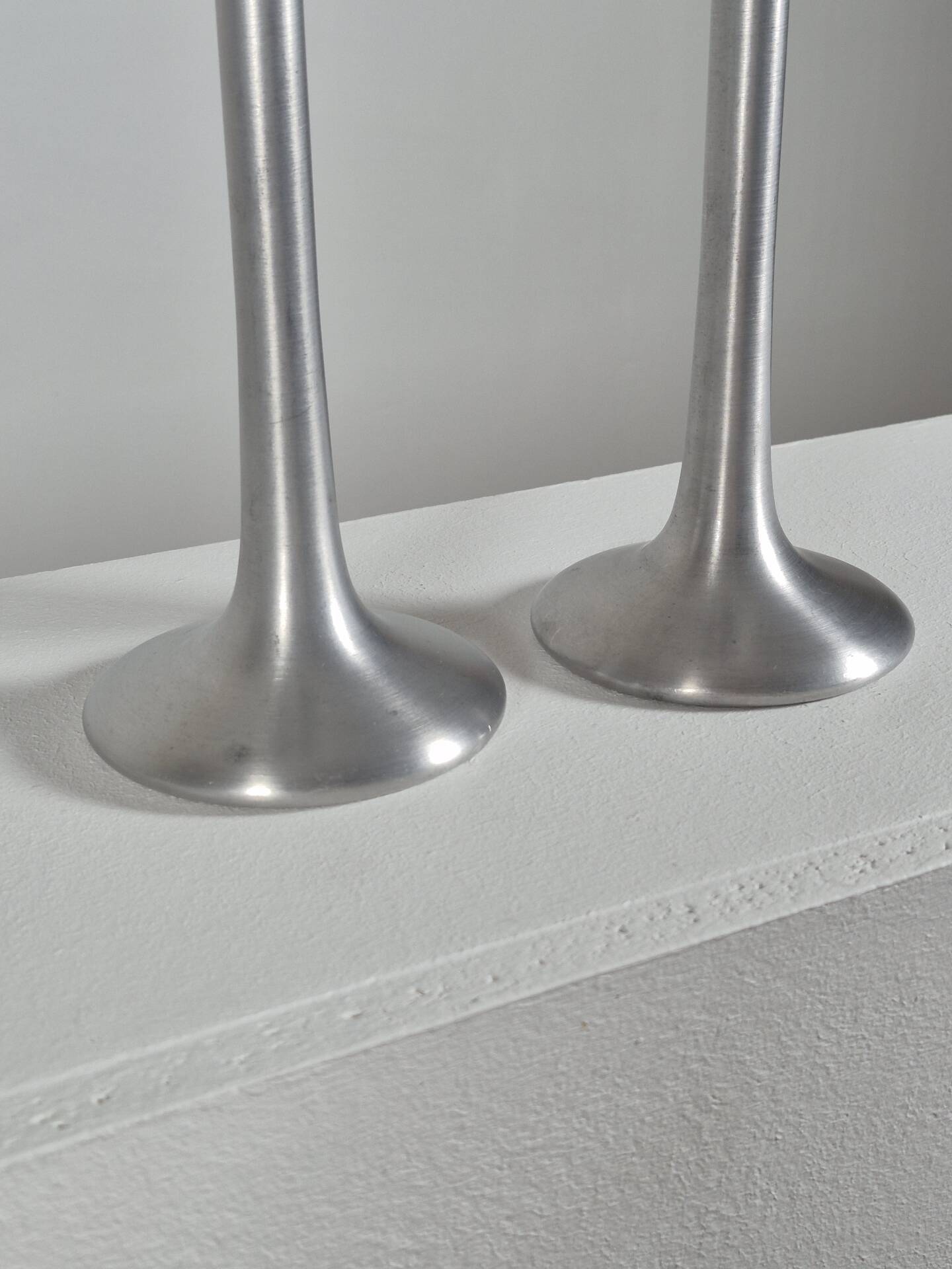 Vintage pair of postmodern candlesticks by Carl Österjam Ikea