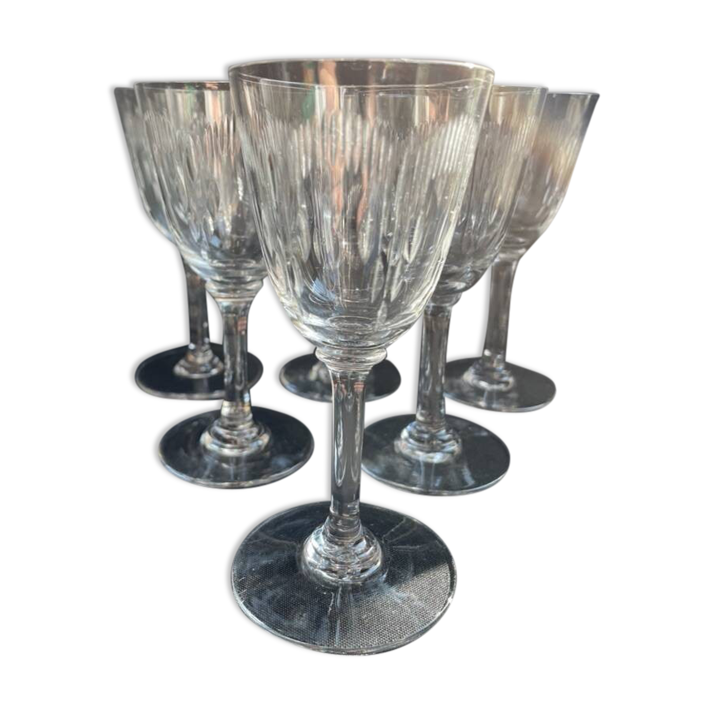 6 Baccarat port glasses Molière service