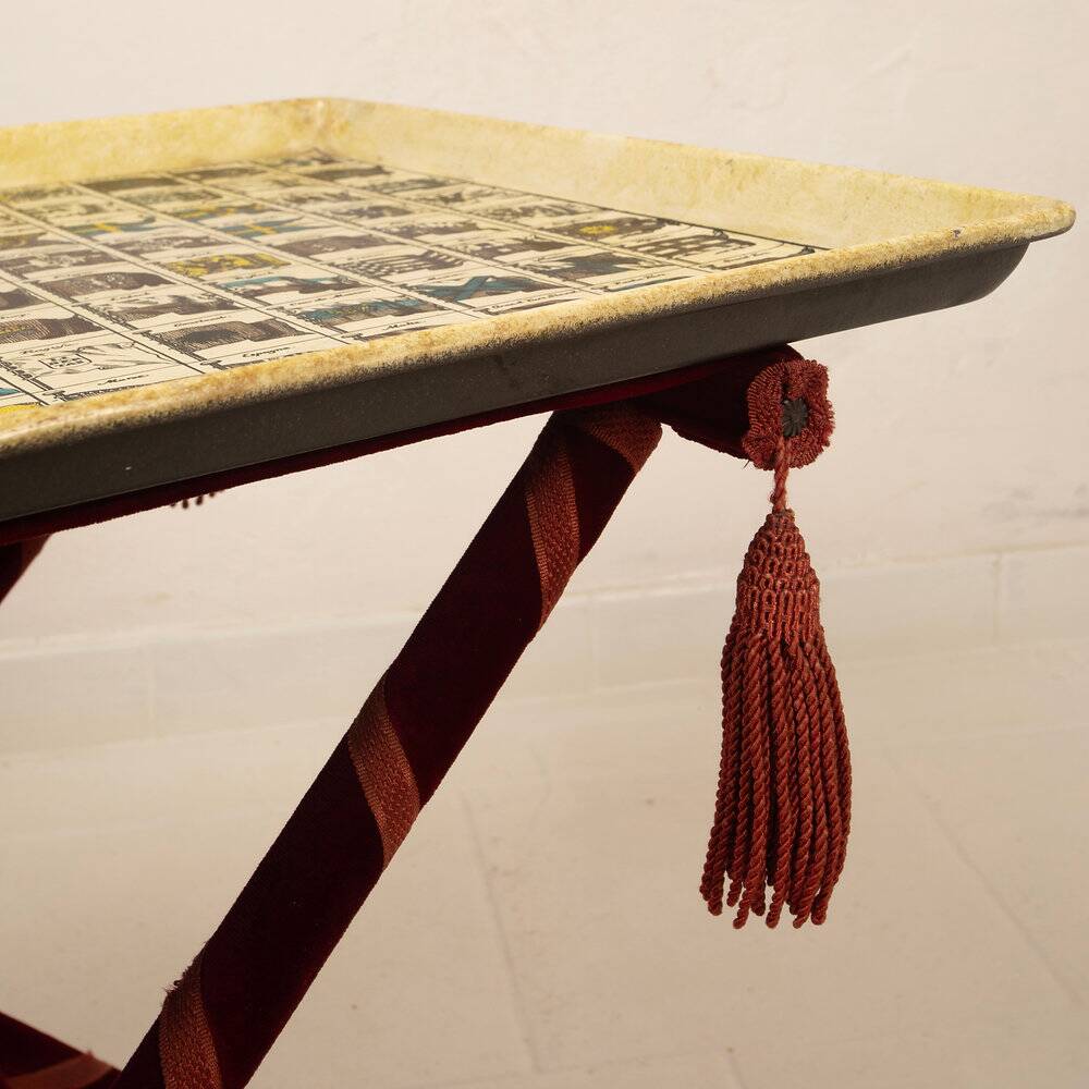 Heraldic tray table by Piero Fornasetti 1950