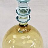 6 old two-tone George Sand wine glasses