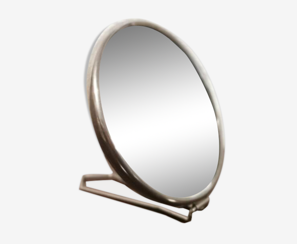 Miroir de barbier rond grossissant