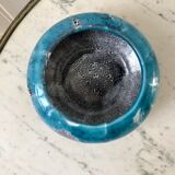 Cendrier bleu fat lava en céramique