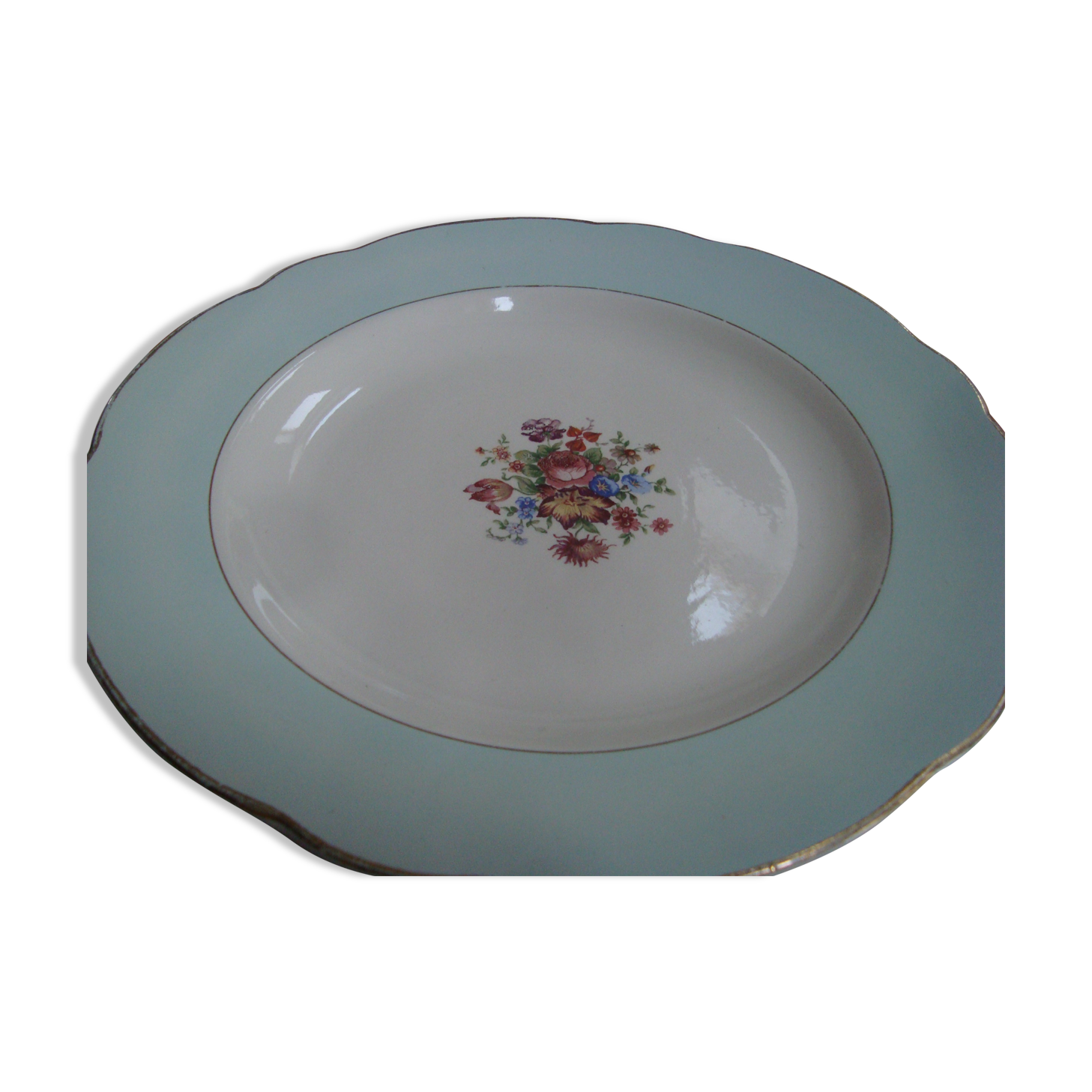 Flower dish Sarrguemines