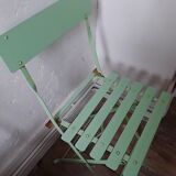 Vintage table and garden chairs