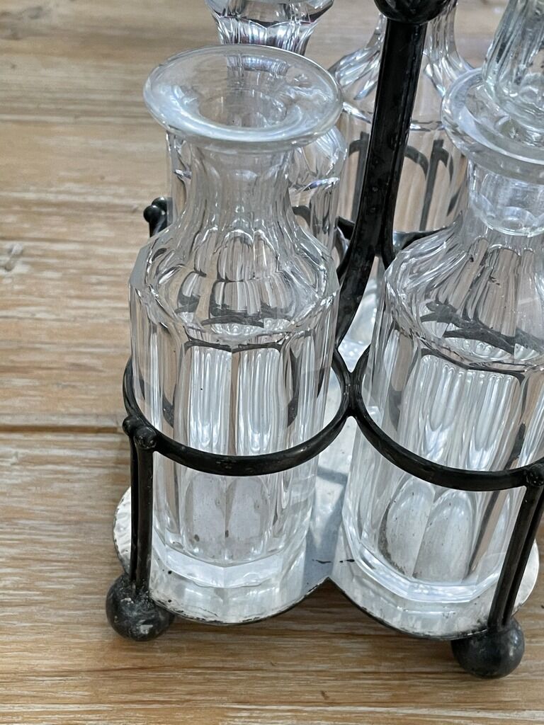 Vintage English condiment service