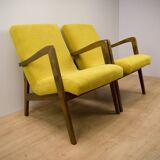 Type 300-138 Beech Armchairs from Bystrzyckie Furniture Factory, 1960s, Set of 2