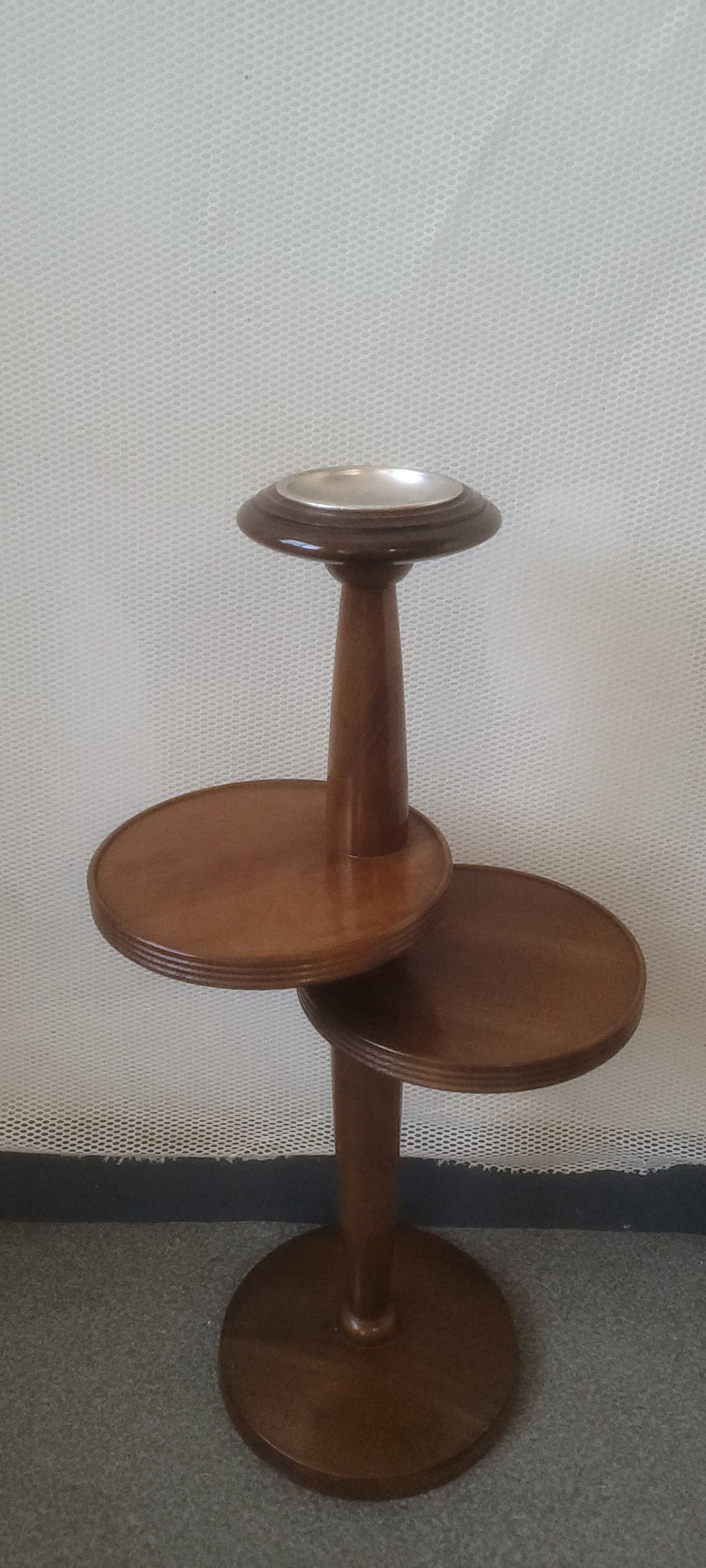 Vintage wooden ashtray