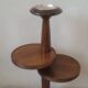 Vintage wooden ashtray