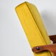 Velvet armchair model 04-b, 1970s, yellow fabric