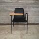 Chaise d'école vintage 1950 à tablette écritoire – Style Prouvé / Hitier