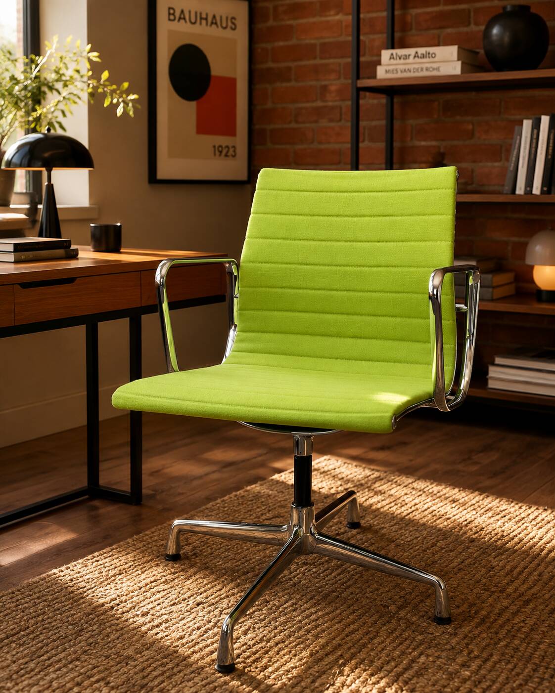 Vitra EA 108 Aluminum Swivel Chair
