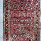 Grand Persian Carpet Hamadan – Floral "All-Over" Design – 202 x 116 cm