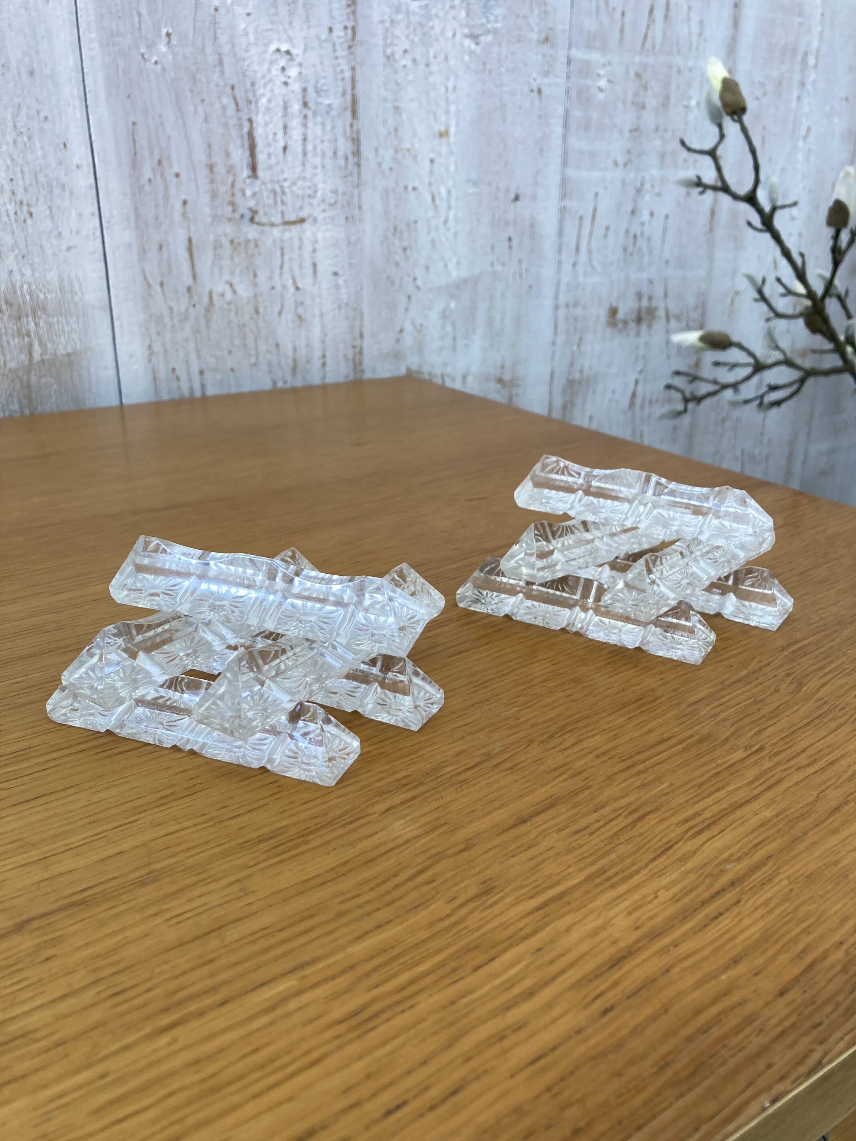 Set of 10 vintage knife rests