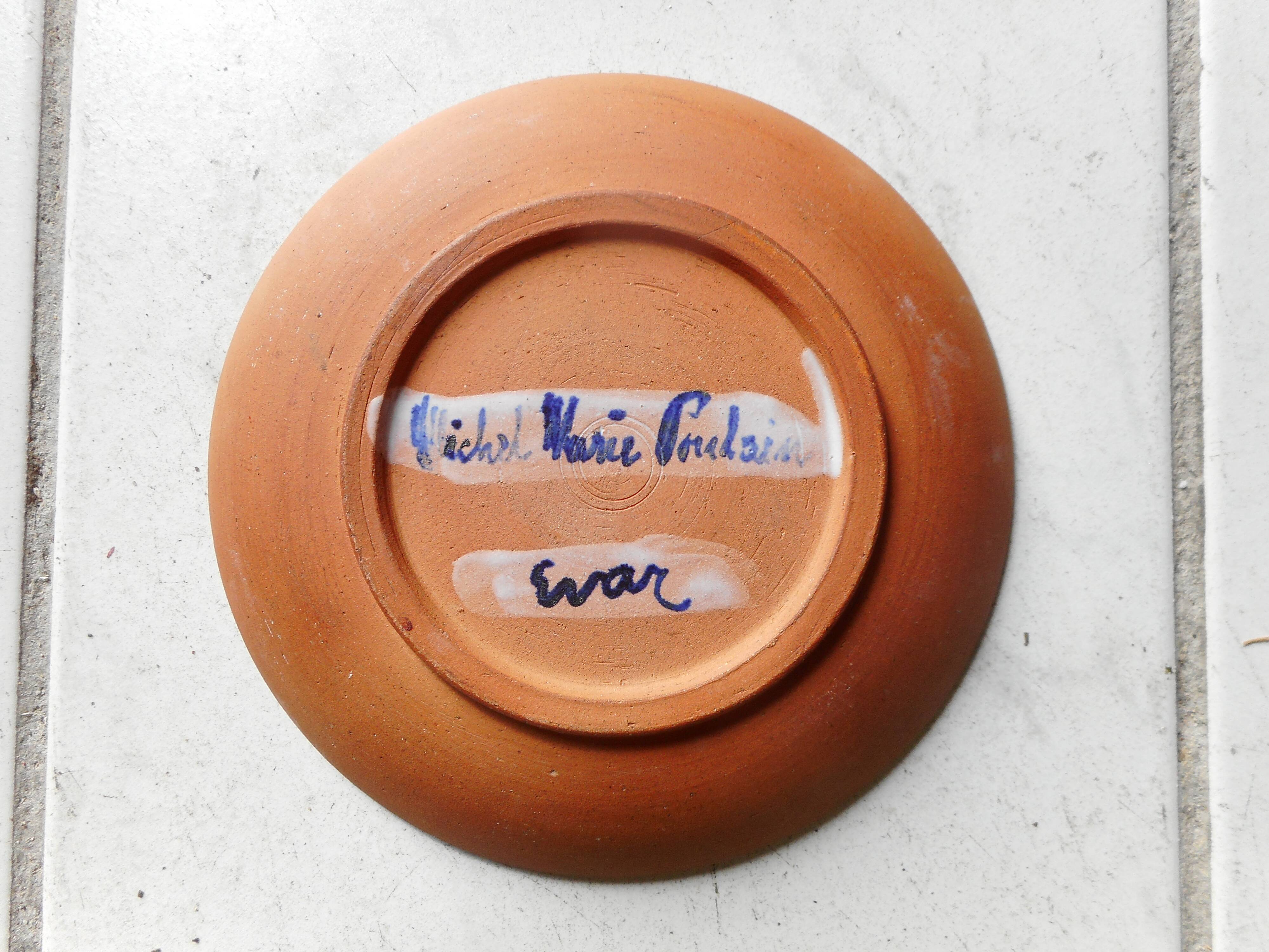 Ceramic cup "Michel Marie Poulain"