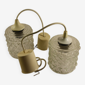 Pair of transparent portable lamps