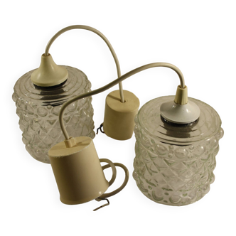 Pair of transparent portable lamps