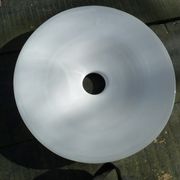 Abat-jour opaline blanche début XX ème siècle