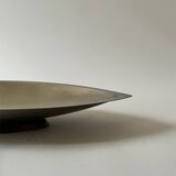 Large chrome-plated metal dish/tray, Guy Degrenne France 1970